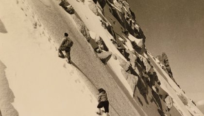 1943 au-dessus de Chamonix