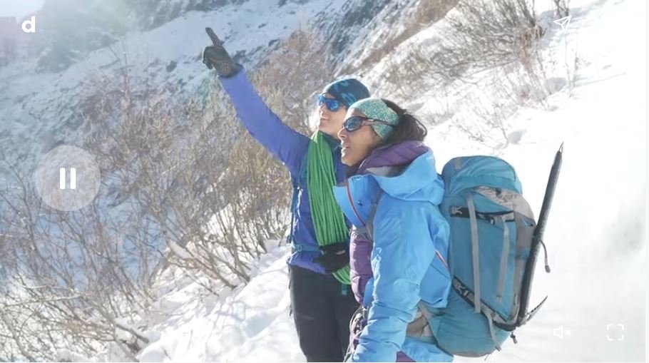 Julia Virat, guide de haute montagne