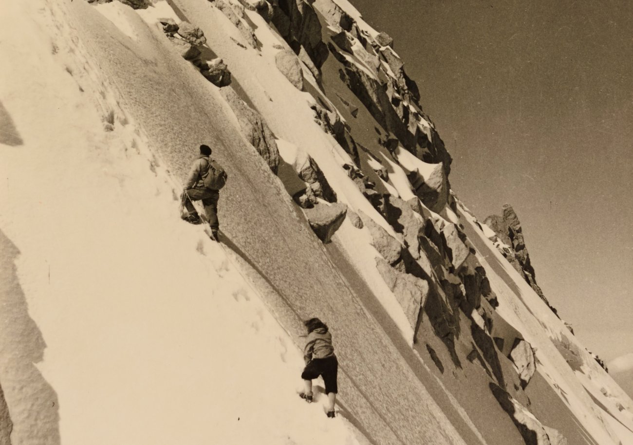 1943 au-dessus de Chamonix