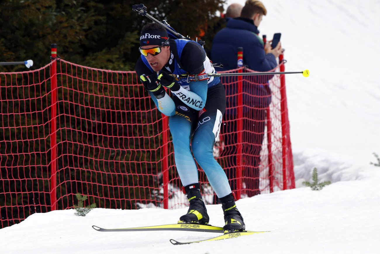 skieur shuss biathlon CM Grand Bornand