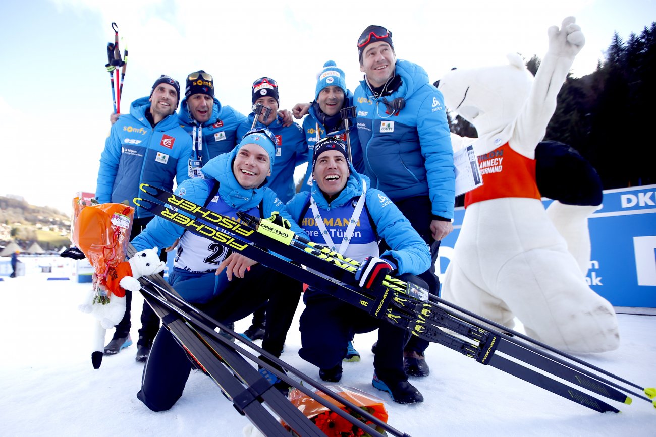équipe de France hommes - Biathlon Le Grand Bornand