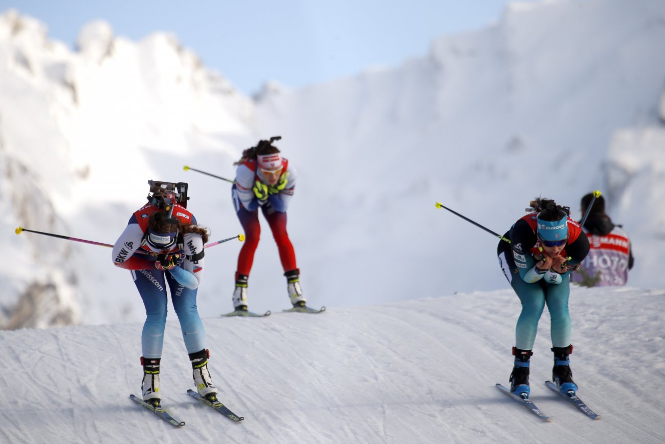 Poursuite dames - Biathlon Le Grand Bornand ©Agence Zoom C.Pallot