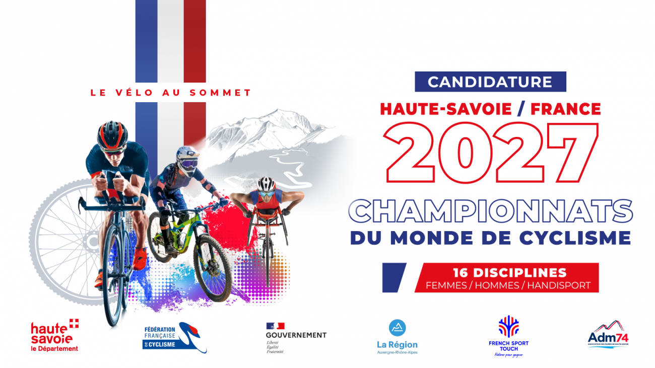 affiche des Championnats du Monde de Cyclisme 2027