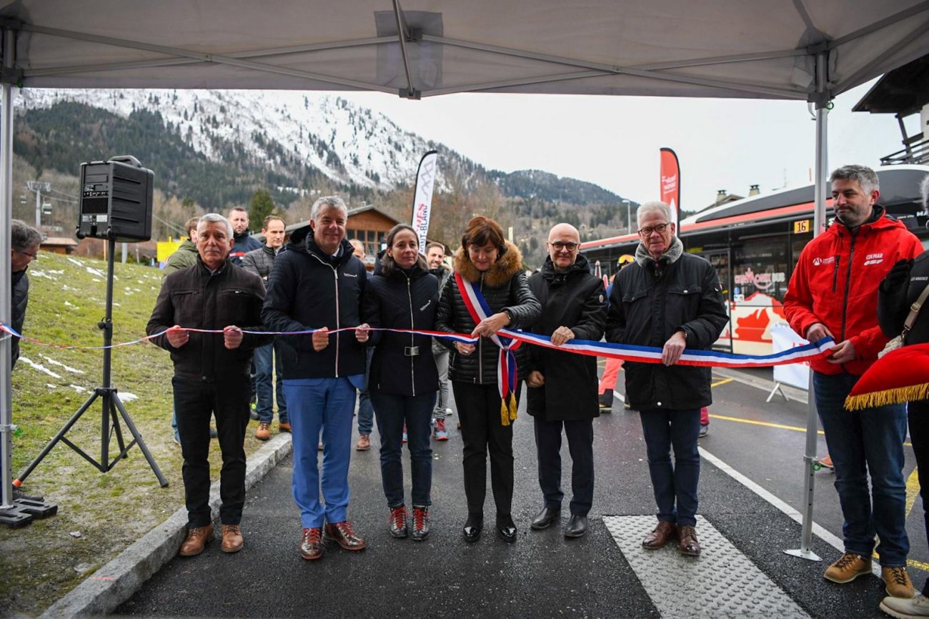 Inauguration les Houches