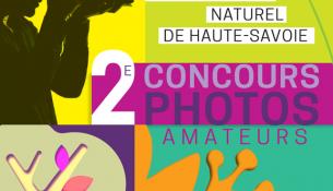 Affiche de la 2e édition (2019) du concours photo amateurs sur le patrimoine naturel de Haute-Savoie