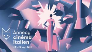 Affiche 2019 du festival Annecy cinéma italien 