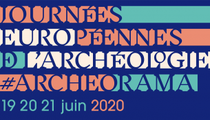 Logo des journées européennes de l'archéologie 2020