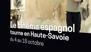 affiche de la tournée départementale cinéma espagnol 2020