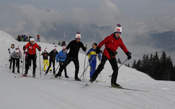 Savoir skier, plateau d'Agy