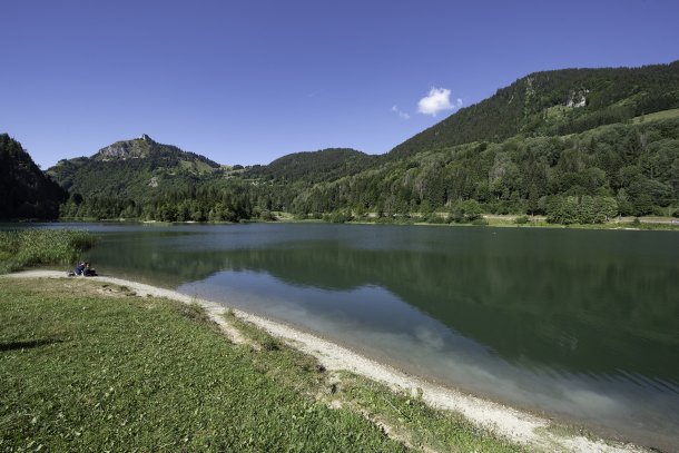 Lac du Vallon à Bellevaux