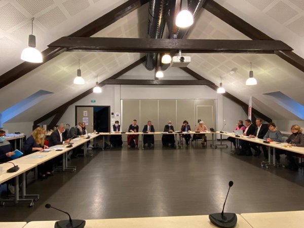 Réunion de travail entre les Conseillers départementaux de Haute-Savoie et les élus de la communauté de communes de Rumilly Terre de Savoie