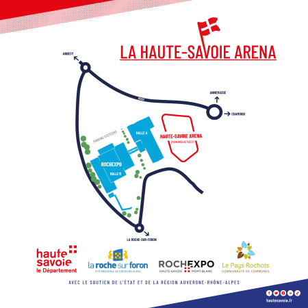 plan Haute-Savoie Arena